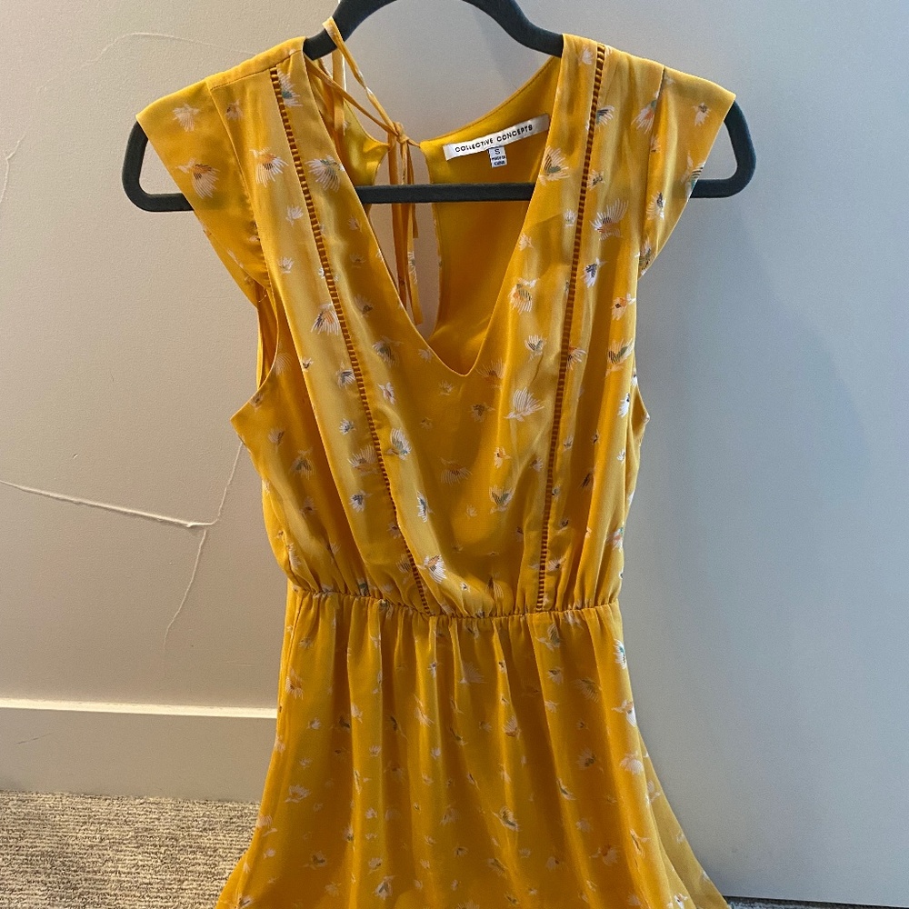 Yellow sundress